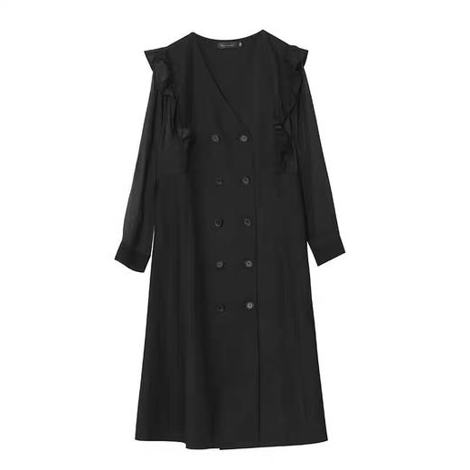  【诗铭洛可】XC7583连衣裙80%莱赛尔文艺感裙子大码 商品图3