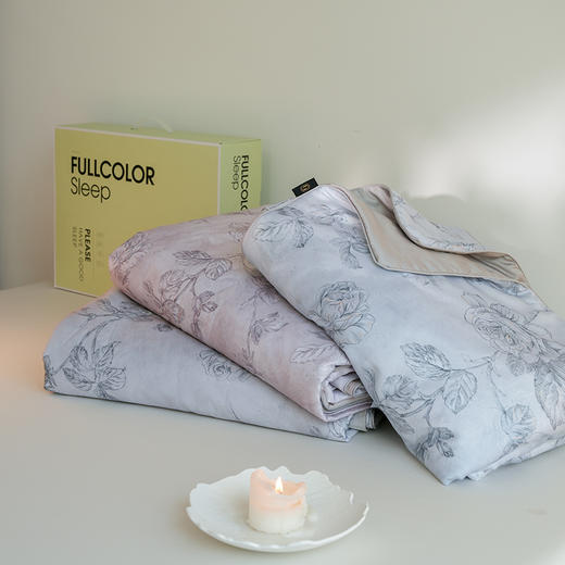 【热卖推荐】自然醒60支奥地利进口兰精天丝数码印花夏被HS 商品图12