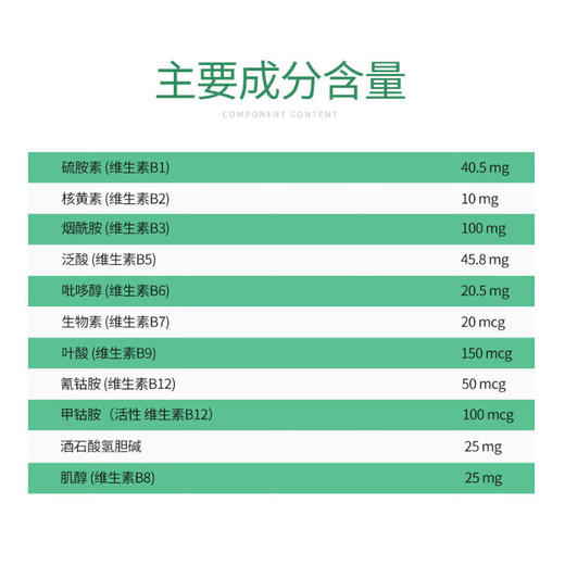 佳思敏（Nature's Way）澳萃维 复 合 维生素B族片 200粒/瓶  澳洲进口 商品图8
