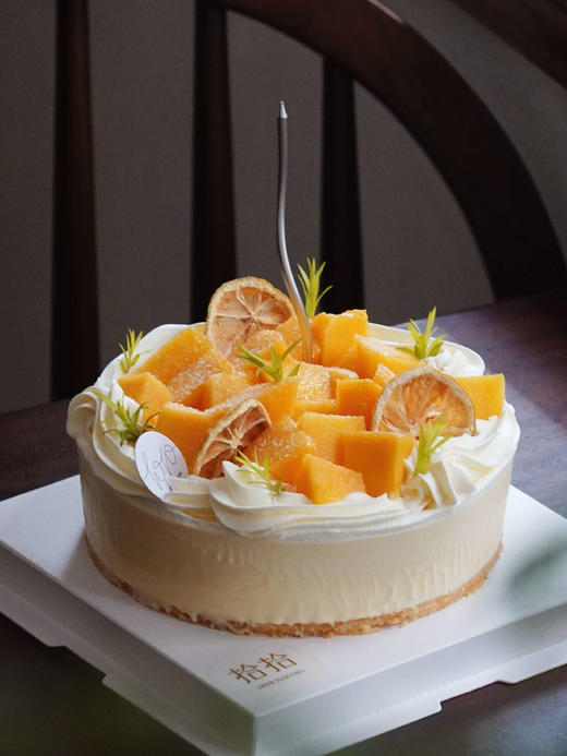 整个6寸【百香果冻芝士蛋糕】Passion fruit Cheese Cake（提前3小时预订） 商品图0