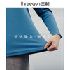 Threegun三枪 密棉两翻领长袖男衫-22623A911 商品缩略图4
