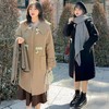 【诗铭洛可】2137 大衣牛角扣韩版毛呢外套B18-1 商品缩略图0