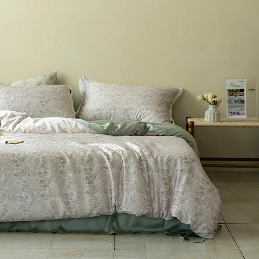 自然醒60支进口莱赛尔兰精天丝数码印花四件套HS 商品图9