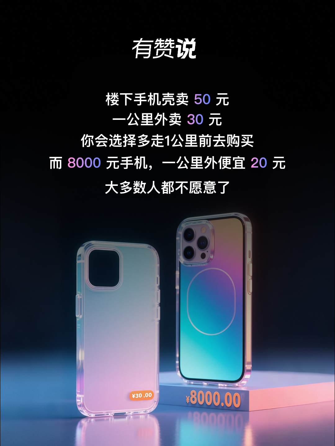 怎么提高顾客的购买率？同样是省20块钱，顾客的反应却完全不同