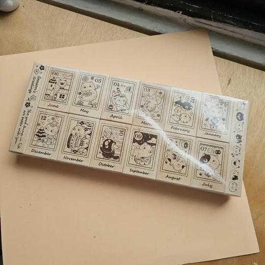 MICIA 猫猫邮票印章 6*4x12  2*12x2 商品图2