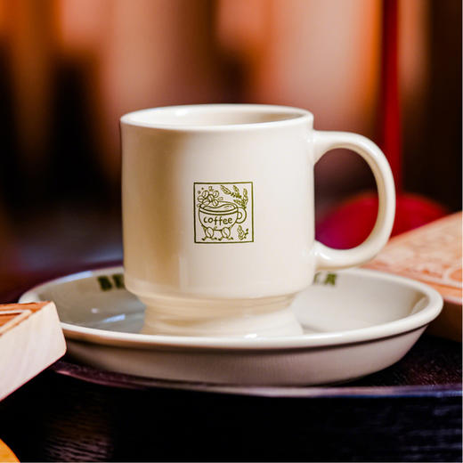 甲马系列陶瓷杯碟套装 商品图1