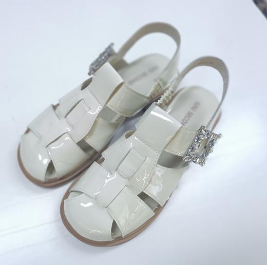 西村名物夏季新款舒适百搭厚底跟脚罗马凉鞋U23BG23231 商品图0