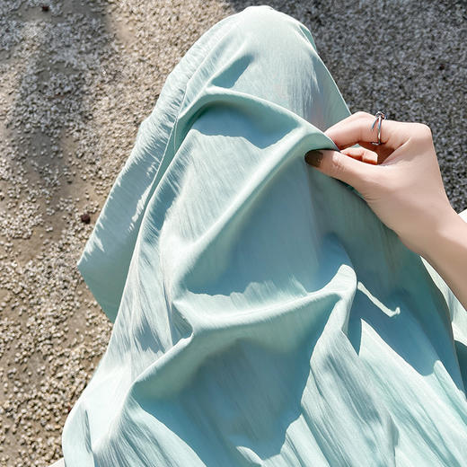 【团购】SIIJJEYYY枝辑夏季新款花苞长裙 夏季新款设计感轻盈氧气百搭松紧复古花苞半身裙女 商品图4