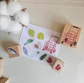 MICIA 美日 通通蓋進去  彩色盒裝印章合集