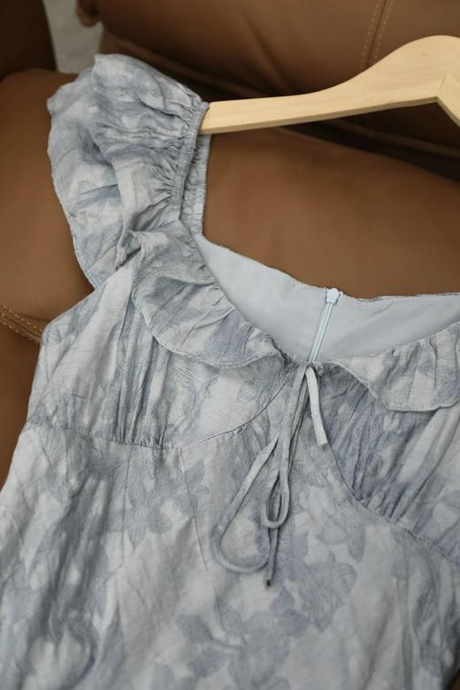 （小眠专属）LPIUTY品牌直发！蓝调花境连衣裙 C14A161【3~7天发货】 商品图11