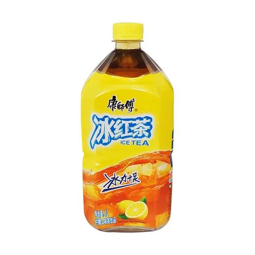 康师傅 冰红茶（柠檬口味茶饮品）1L/瓶（A3-01-07） 商品图0
