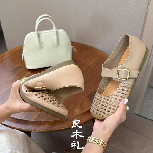 【不换不退】 良木礼羊皮鞋（1150-151） 商品图1