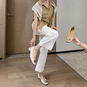 【特价不退不换】【不退不换】良木礼羊皮单鞋（088808）