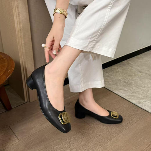 【特价不退不换】【不退不换】良木礼羊皮单鞋（088808） 商品图4