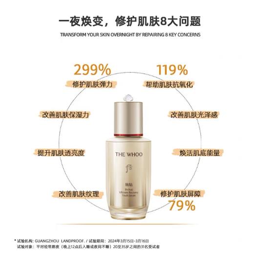 whoo后秘贴密贴自生精华套盒循环导入补水保湿滋润紧致提亮 商品图4