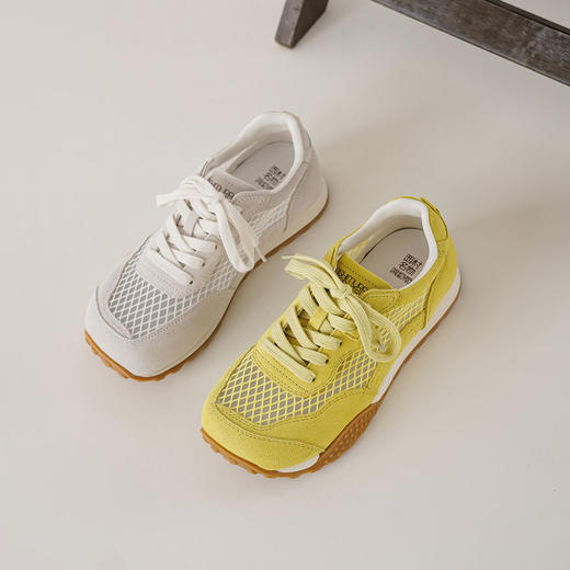 【秋季新款】西村名物2025年秋季新款舒适透气厚底防滑系带老爹鞋阿甘鞋T25CM39221 商品图8