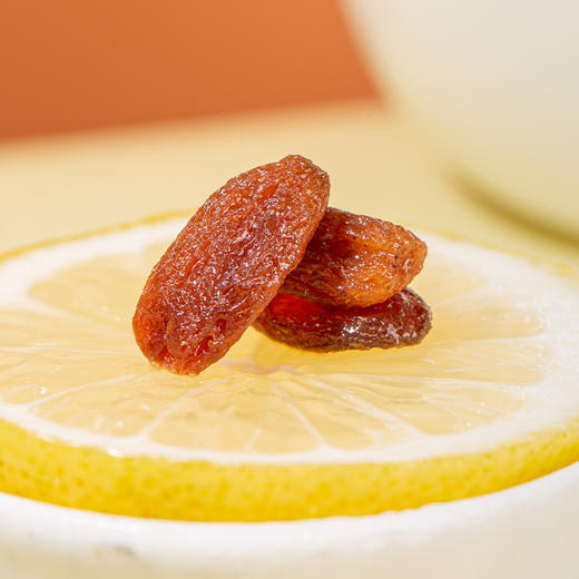 【严选】【新疆原产 酸甜柠檬风味 肉厚无籽】疆果乐柠檬风味葡萄干145g/袋 （厂家直发） 商品图4