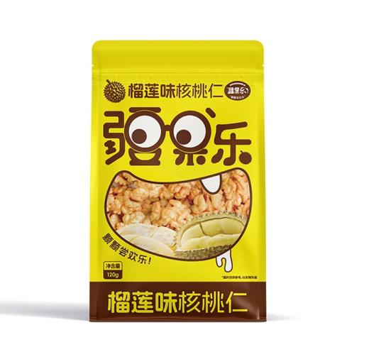 【严选】【大颗核桃仁 冻干榴莲粉 甜香酥脆】疆果乐榴莲味核桃仁120g/袋 （厂家直发） 商品图3