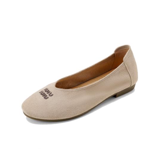 【秋季新款】西村名物2025年秋季新款舒适平底优雅百搭妈妈鞋浅口单鞋T25CE39041 商品图12