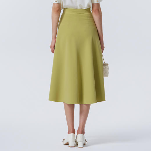 【经典爆款】EITIE爱特爱极简百搭高腰伞裙显瘦半身裙夏新款B2506620 商品图12