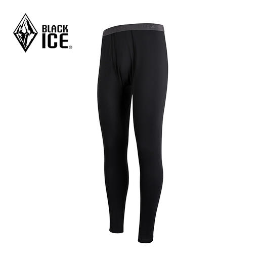 黑冰男款运动秋裤亲肤3A抗菌打底裤舒适弹力保暖内衣2211 商品图4