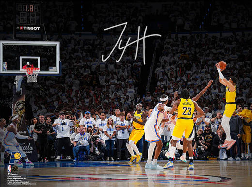 收藏系列 哈利伯顿 总决赛绝杀2 亲笔签名照片 商品图1