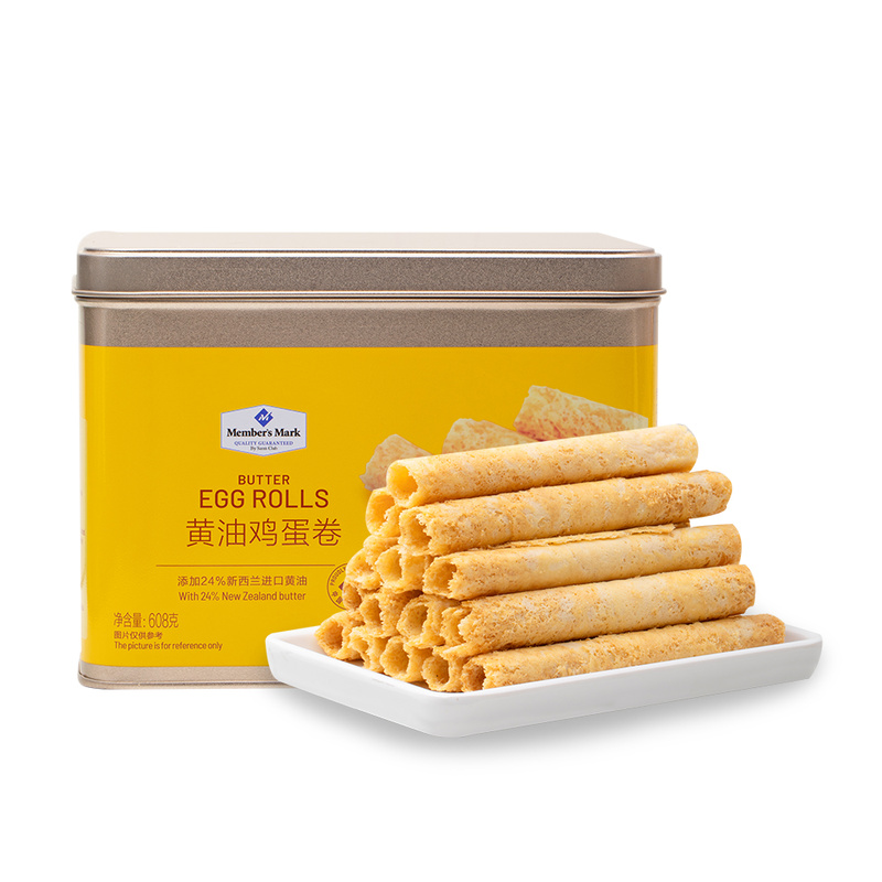 MM-黄油鸡蛋卷608g/盒
