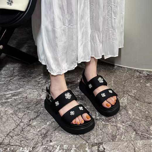 【不换不退】 良木礼凉鞋（8859-55） 商品图1