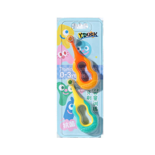 【分阶护齿抗菌儿童牙刷】2支装0-3-6-9岁 婴幼儿宝宝软毛牙刷 保护萌牙 商品图8