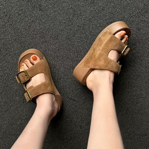 【不换不退】 良木礼牛绒皮鞋（833-9） 商品图2