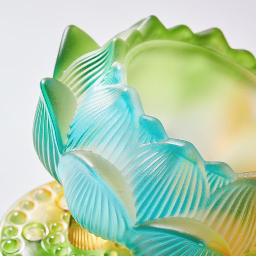 【送沉香20盘】琉璃香炉 | 蓝色博山炉、夏荷、狻猊、白莲花四款可选，雅致之物 商品图4