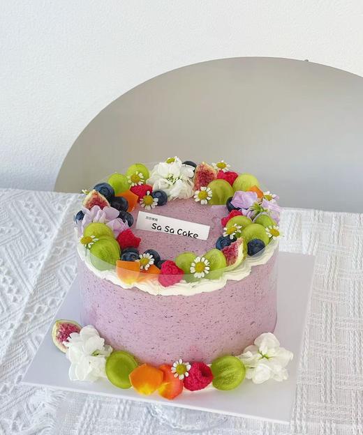 蓝莓乳酪蛋糕（下单现做，根据排单3-4小时） 商品图2