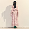 粉彩百合连衣裙收腰x型2025夏季氛围感浅藕色长裙(货号:MS86DR089E0002) 商品缩略图3