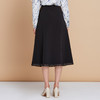 【拼接花边高腰a字半身裙】EITIE爱特爱极简通勤显瘦秋季新款C2506810 商品缩略图4