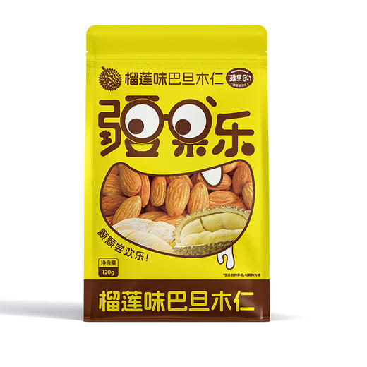 【严选】【新疆原产 颗粒大香脆 非油炸】疆果乐榴莲巴旦木仁120g/袋 （厂家直发） 商品图3