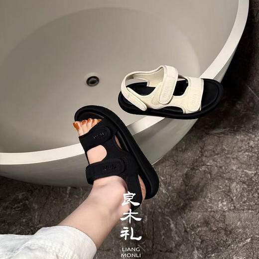 【不退不换】 良木礼凉鞋（1216-19） 商品图0