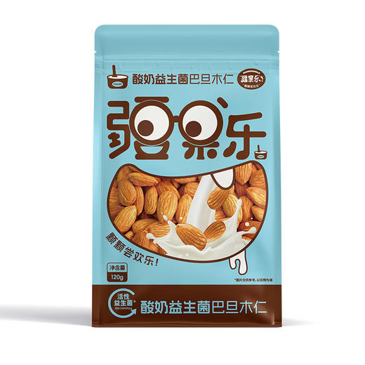 【严选】疆果乐酸奶益生菌巴旦木仁120g  （厂家直发） 商品图1