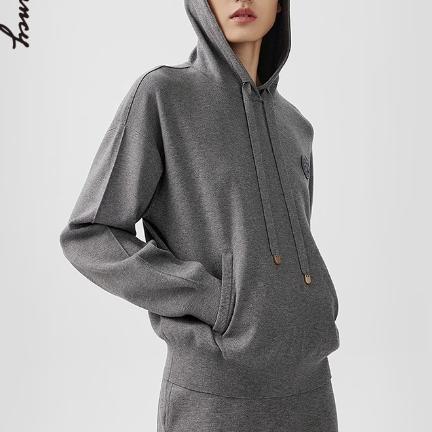 朗姿 套头连帽针织衫 卫衣LAEK04KPR441G31 商品图0