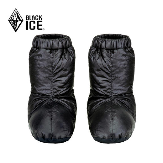 黑冰新款 户外灰鹅绒脚套 冬季室内轻量保暖羽绒袜套Z2163 商品图4