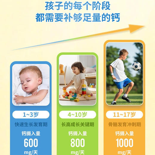 人福普克小普克钙软胶囊液体钙小儿童孕妇乳母补充钙1g*30粒 商品图3