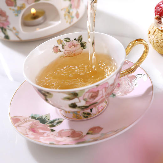 B-NX-诺轩-野玫瑰花茶杯套装 商品图4