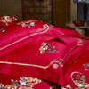 自然醒160支双股长绒棉提花四件套多件套婚庆系列刺绣被套床单结婚陪嫁床上用品GDS 商品缩略图5