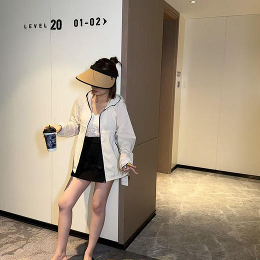 【不退不换】良木礼连帽防晒衣（P605） 商品图0