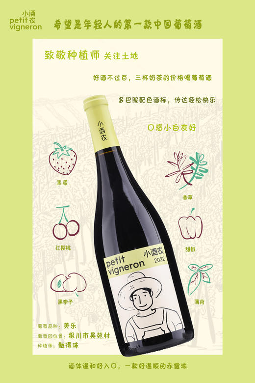 国产宁夏贺兰山美乐干红葡萄酒750ml*6支 商品图1