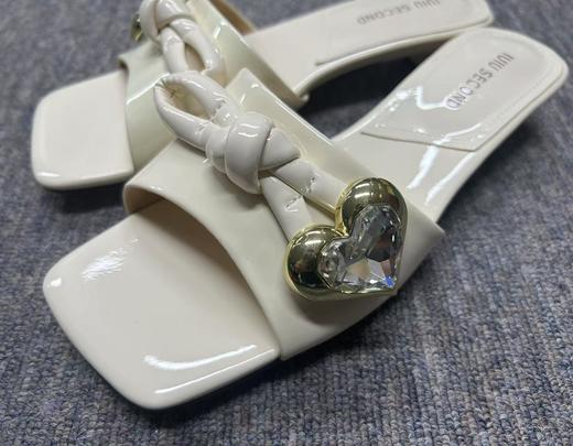 西村名物2024年夏季新款低跟拖鞋U23BJ23431 商品图4