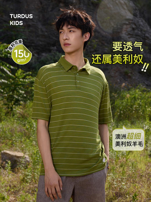 男士轻薄POLO短袖 (48小时内发货)-turdus-2026夏 商品图1