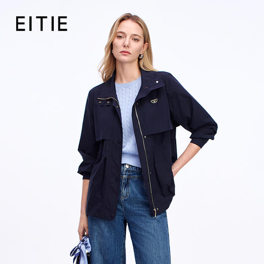 EITIE爱特爱简约休闲显瘦外套秋季新款8303001 商品图0