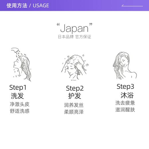 【福利购】500ml莱清菲洗护系列 日本原装进口 植萃呵护 留香48小时 商品图2