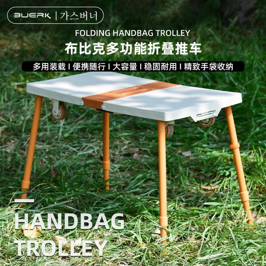 【多合一露营车】户外露营家用推车 可折叠露营拖车 桌板小推车摆摊手拉野餐 商品图8