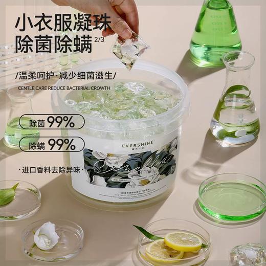 【福利购】10g*70粒晴天大白5D洗衣凝珠山茶花 洁净版/留香版 植物精油调香 持久留香30天 商品图1